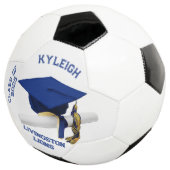 Afstuderen Autograph Voetbal - Royal Blue (Drie kwart)