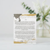 Afstuderen Baccalaureate IF van Rudyard Kipling Briefkaart (Staand voorkant)