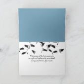 Afstuderen Bald Eagle met SOAR tekst Kaart (Binnen)