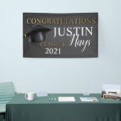 Afstuderen banner, Graduation party, afstudeerder Spandoek (Beurs)