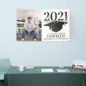 Afstuderen banner, Graduation party, afstudeerder Spandoek (Beurs)