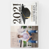 Afstuderen banner, Graduation party, afstudeerder Spandoek (Verticaal)