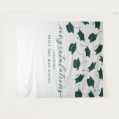Afstuderen banner school wandkleed (Voorkant (horizontaal))