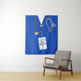 Afstuderen Banner Tapestry Medical School Doctor Wandkleed