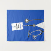 Afstuderen Banner Tapestry Medical School Doctor Wandkleed (Voorkant (horizontaal))