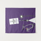Afstuderen Banner Tapestry Medical School Doctor Wandkleed (Voorkant (horizontaal))