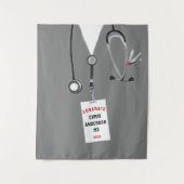 Afstuderen Banner Tapestry Medical School Doctor Wandkleed (Voorkant)