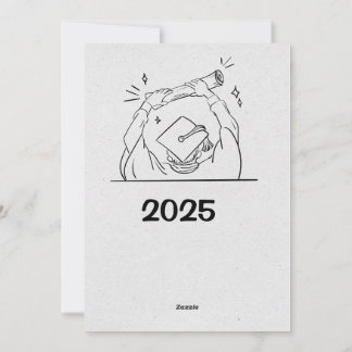 Afstuderen Bash – Elegant Custom Invite Feestdagenkaart