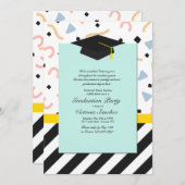 Afstuderen Bash Uitnodiging (Voorkant / Achterkant)