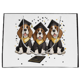 Afstuderen Basset Hound Dogs Groot Cadeauzakje