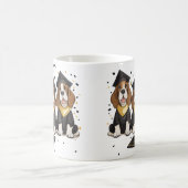 Afstuderen Basset Hound Dogs Koffiemok (Center)