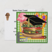 Afstuderen BBQ #2! SRF Kaart (Voorkant / Achterkant)