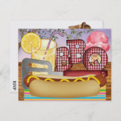 Afstuderen BBQ - Cookout Party - SRF Kaart (Voorkant / Achterkant)