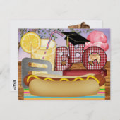 Afstuderen BBQ - Cookout Party - SRF Kaart (Voorkant / Achterkant)