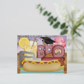 Afstuderen BBQ - Cookout Party - SRF Kaart (Staand voorkant)