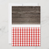 Afstuderen BBQ Party Invitation - Grill & Chill G Kaart (Achterkant)