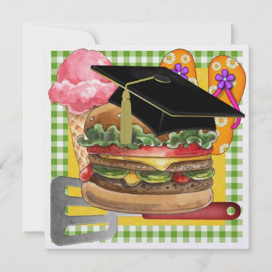 Afstuderen BBQ! SRF Kaart (Voorkant)