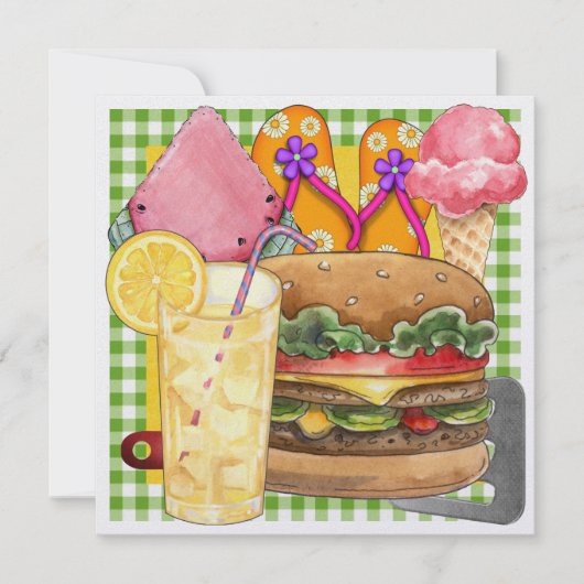 Afstuderen BBQ! SRF Kaart (Voorkant)