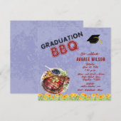 Afstuderen BBQ Uitnodiging (Voorkant / Achterkant)