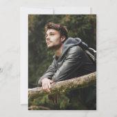 Afstuderen BBQ Uitnodigingen - Hoge Vintage (Achterkant)