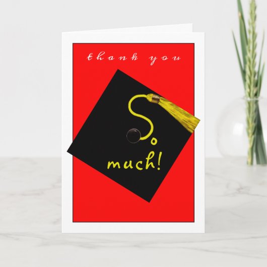 Afstuderen Bedankkaart (Voorkant)