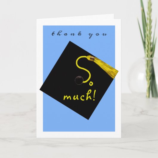 Afstuderen Bedankkaart (Voorkant)