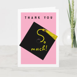 Afstuderen Bedankkaart