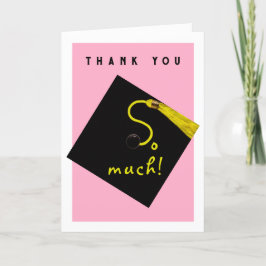 Afstuderen Bedankkaart