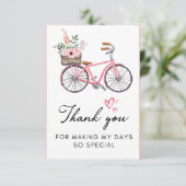 Afstuderen Bedankkaart (Staand voorkant)