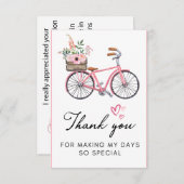 Afstuderen Bedankkaart (Voorkant / Achterkant)