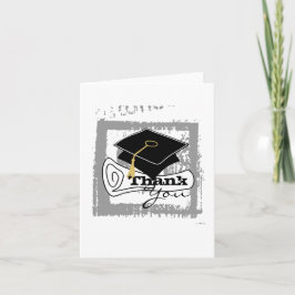 Afstuderen Bedankt Card Diploma 1