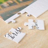 Afstuderen bedankt je aangepaste foto legpuzzel (Zijkant)