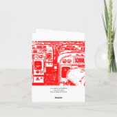 Afstuderen Bedankt Kaart Schoolbus 2 (Achterkant)