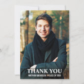 Afstuderen Bedankt Moderne fotokaart L W (Voorkant)