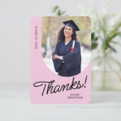 Afstuderen Bedankt Script Arch Photo (Staand voorkant)