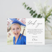 Afstuderen Bedankt voor de foto (Staand voorkant)