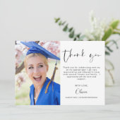 Afstuderen Bedankt voor de foto (Staand voorkant)