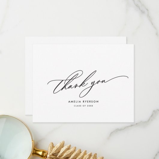 Afstuderen Bedankt voor je creditcard (Voorkant / Achterkant in situ)