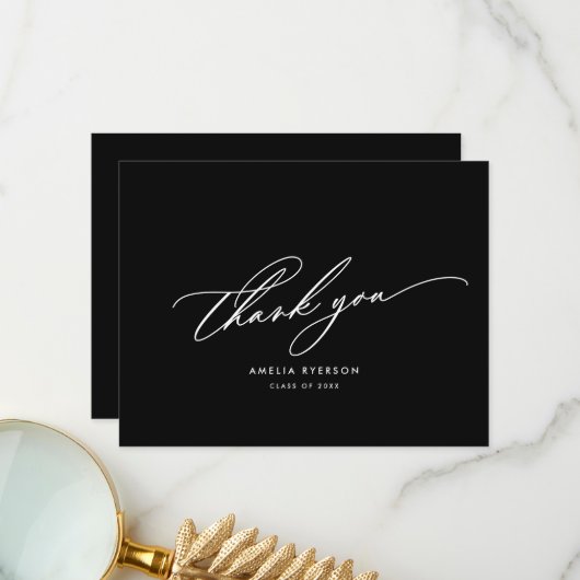 Afstuderen Bedankt voor je creditcard (Voorkant / Achterkant in situ)