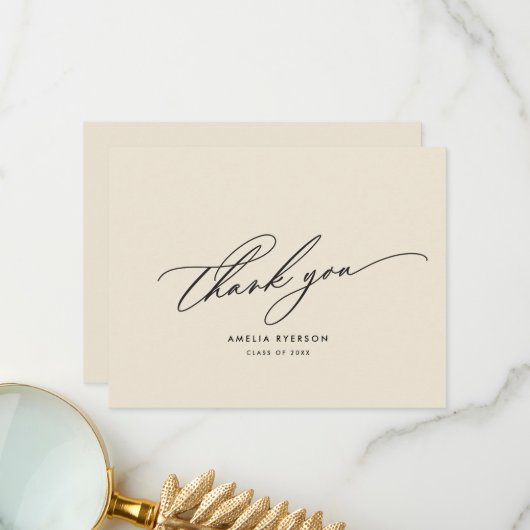 Afstuderen Bedankt voor je creditcard (Voorkant / Achterkant in situ)