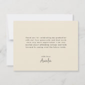 Afstuderen Bedankt voor je creditcard (Achterkant)