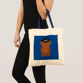 Afstuderen Beer #1 Canvas tas (Voorkant (product))
