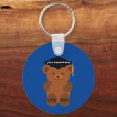 Afstuderen Beer #1 Sleutelhanger (Voorkant)