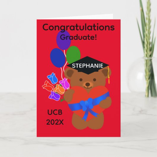 Afstuderen Beer #3-2 Kaart (Voorkant)