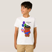 Afstuderen Beer #3 T-shirt (Voorkant volledig)