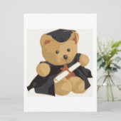 Afstuderen Beer Aankondiging (Staand voorkant)