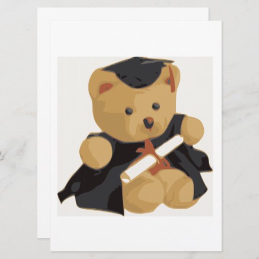 Afstuderen Beer Aankondiging (Voorkant / Achterkant)