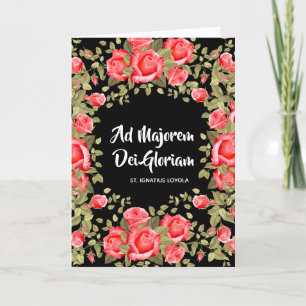 Afstuderen Begin St. Ignatius Religious Kaart