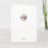 Afstuderen Begin St. Ignatius Religious Kaart (Achterkant)