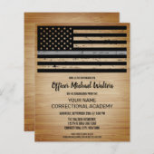 Afstuderen begrotingscorrectieambtenaar Uitnodigin (Voorkant / Achterkant)